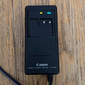 Canon CA-R300A Compact Power Adapter Battery Charger for Camcorder 6V 8.5V Black